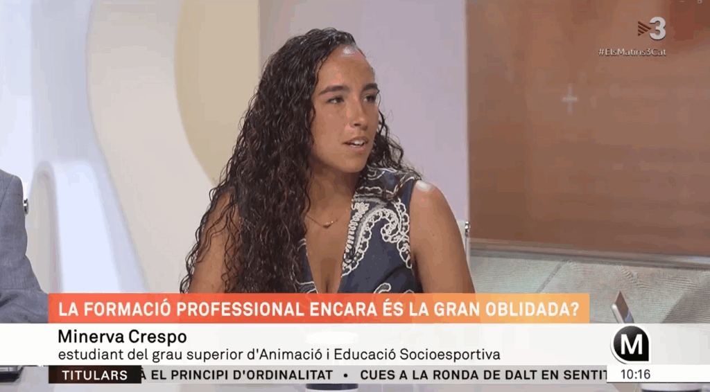 Entrevista a Minerva Crespo - Grau Superior Animació i Educació Socioesportiva